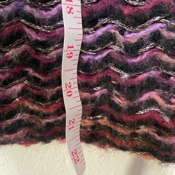 Anthropologie Knitted & Knotted Violet Vibrations mohair wool skirt size 6 EUC - Picture 4 of 11